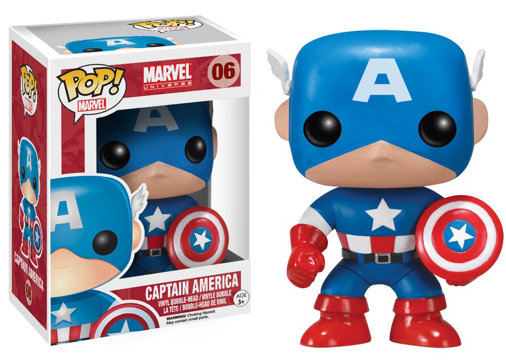 Funko Pop Marvel Captain America Civil War
